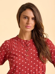 Brakeburn Red North T-Shirt - Image 4 of 6