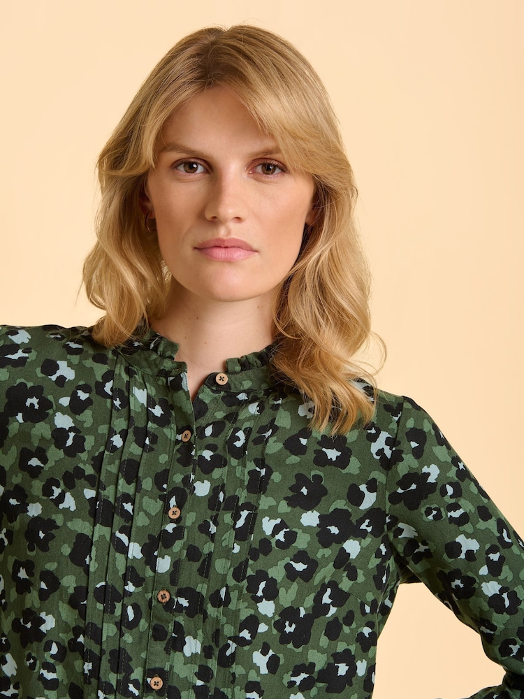 Brakeburn Green Mylla Blouse - Image 6 of 6 Brakeburn Green Mylla Blouse - Image 6 of 6