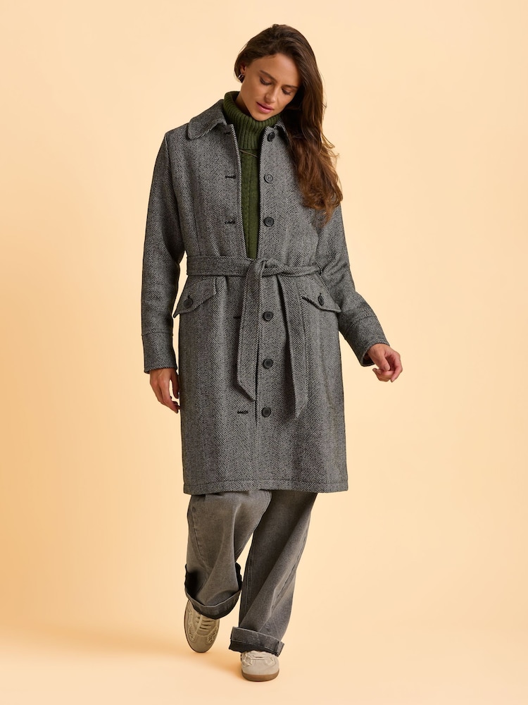 Brakeburn Grey Evergreen Jacket - Image 2 of 6 Brakeburn Grey Evergreen Jacket - Image 2 of 6