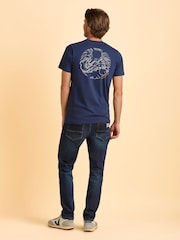 Brakeburn Blue Thomastown T-Shirt - Image 2 of 6