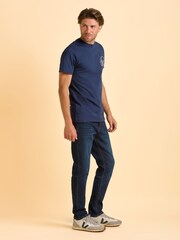 Brakeburn Blue Thomastown T-Shirt - Image 3 of 6