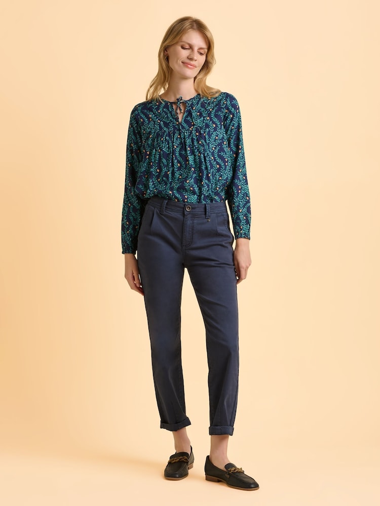 Brakeburn Blue Blake Trousers - Image 5 of 5 Brakeburn Blue Blake Trousers - Image 5 of 5