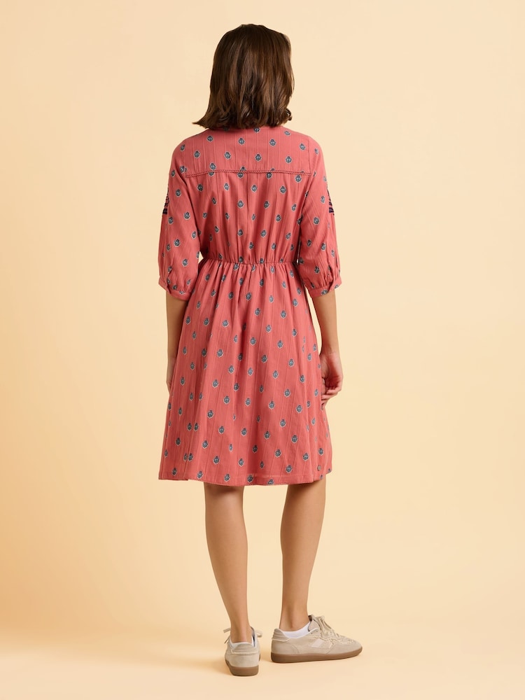 Brakeburn Pink Rolling Dress - Image 2 of 5