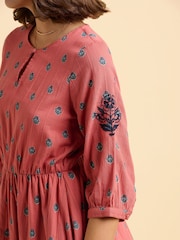 Brakeburn Pink Rolling Dress - Image 4 of 5