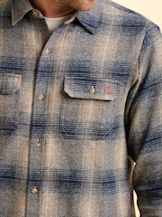 Brakeburn Natural Farnworth Check Shirt - Image 4 of 6