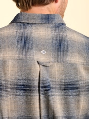 Brakeburn Natural Farnworth Check Shirt - Image 6 of 6