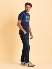 Brakeburn Blue Templemore T-Shirt - Image 3 of 5
