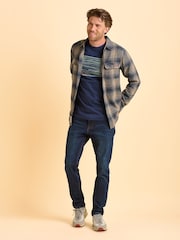 Brakeburn Blue Templemore T-Shirt - Image 5 of 5