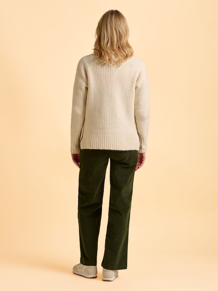 Brakeburn Cream Untamed Jumper - Image 2 of 6 Brakeburn Cream Untamed Jumper - Image 2 of 6