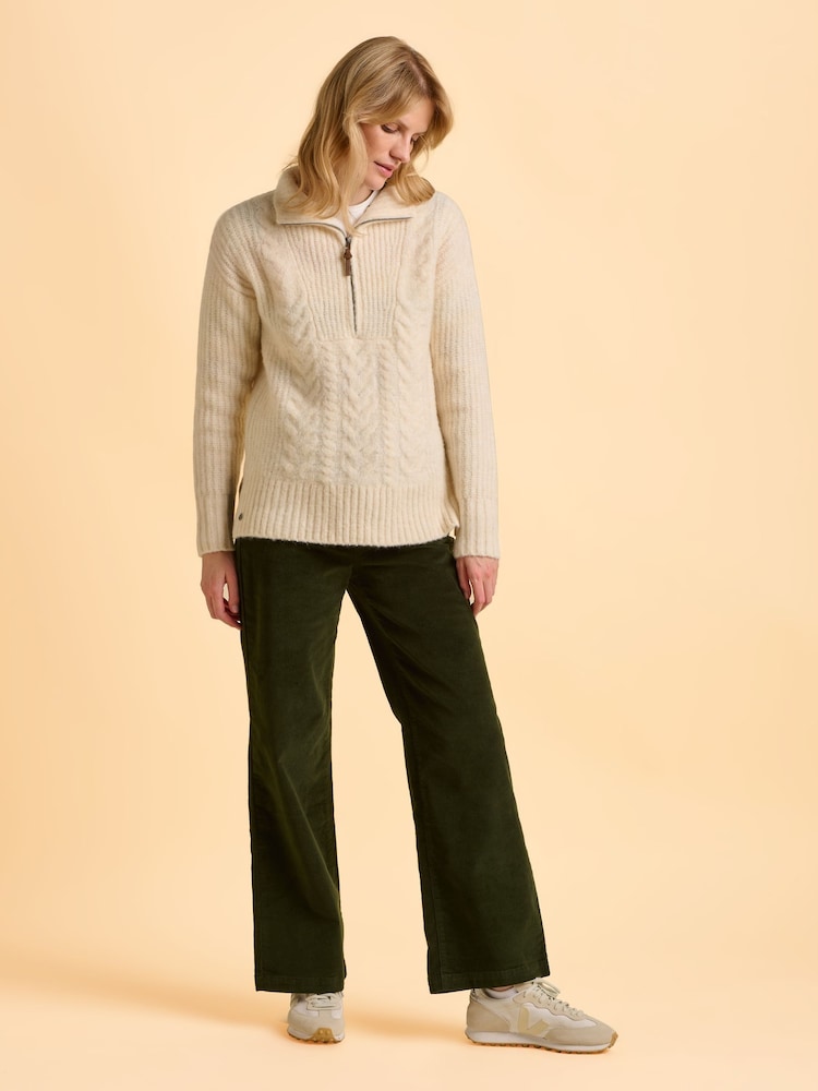 Brakeburn Cream Untamed Jumper - Image 6 of 6 Brakeburn Cream Untamed Jumper - Image 6 of 6