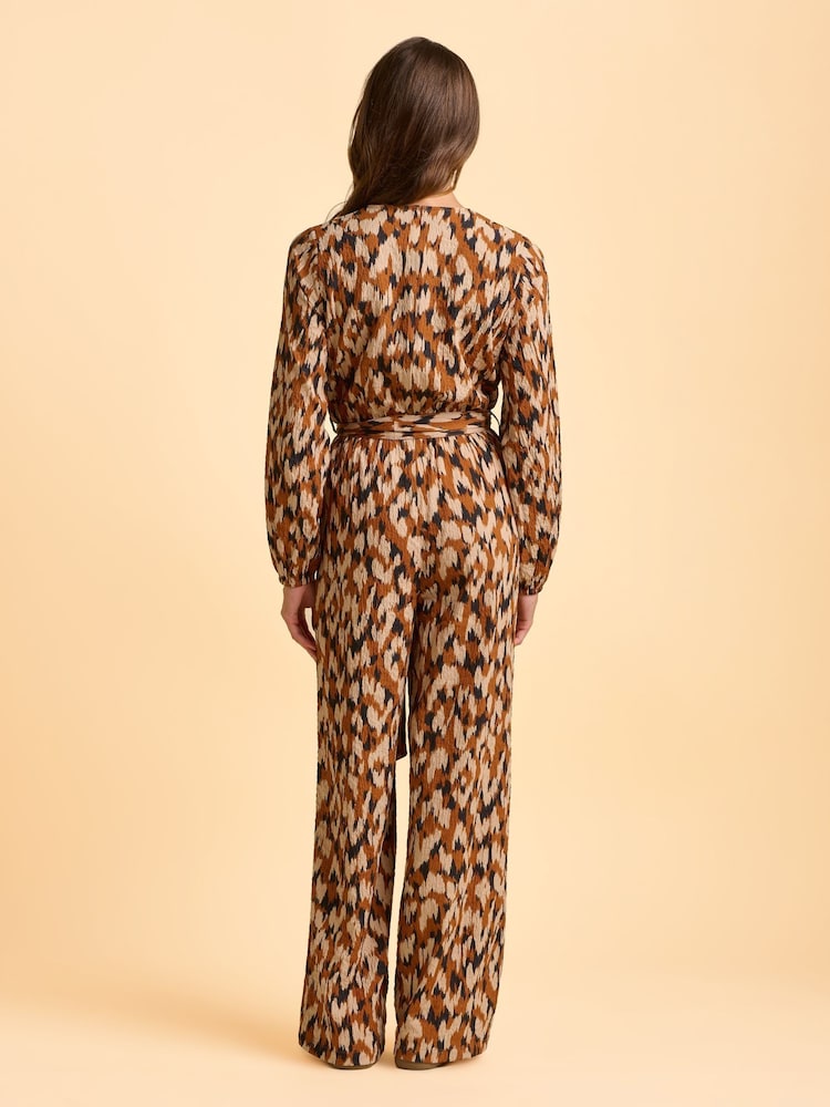 Brakeburn Brown Selenna Jumpsuit - Image 2 of 6 Brakeburn Brown Selenna Jumpsuit - Image 2 of 6