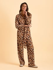 Brakeburn Brown Selenna Jumpsuit - Image 5 of 6