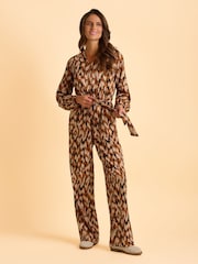 Brakeburn Brown Selenna Jumpsuit - Image 6 of 6