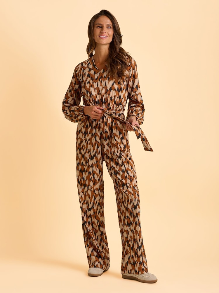 Brakeburn Brown Selenna Jumpsuit - Image 6 of 6