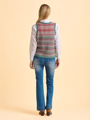 Brakeburn Blue Salted Button Tank - Image 5 of 5