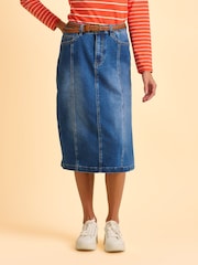 Brakeburn Blue Nicola Skirt - Image 1 of 5