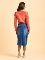 Brakeburn Blue Nicola Skirt - Image 2 of 5