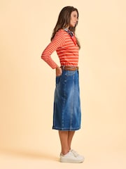Brakeburn Blue Nicola Skirt - Image 3 of 5