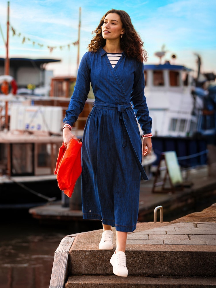 Brakeburn Blue Fern Dress - Image 1 of 6 Brakeburn Blue Fern Dress - Image 1 of 6