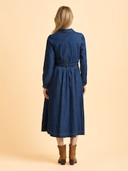Brakeburn Blue Fern Dress - Image 3 of 6