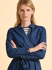 Brakeburn Blue Fern Dress - Image 5 of 6