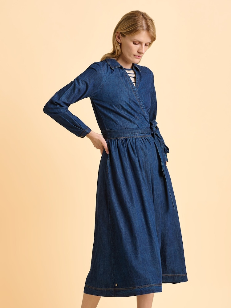 Brakeburn Blue Fern Dress - Image 6 of 6 Brakeburn Blue Fern Dress - Image 6 of 6