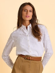 Brakeburn Cream Flora Blouse - Image 2 of 5