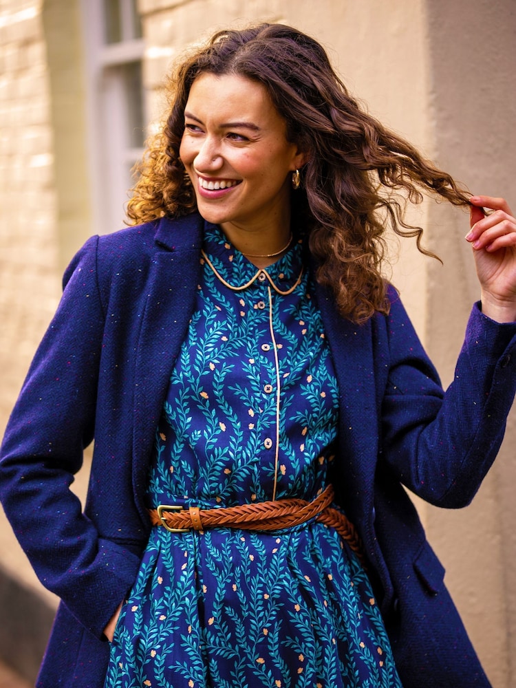 Brakeburn Blue Dusky Jacket - Image 1 of 6 Brakeburn Blue Dusky Jacket - Image 1 of 6