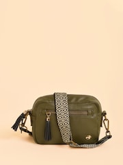Brakeburn Green Sierra Box Cross-Body Bag - Image 1 of 4