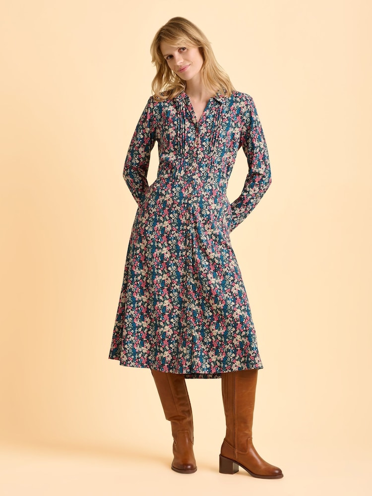 Brakeburn Blue Charlotte Dress - Image 1 of 6 Brakeburn Blue Charlotte Dress - Image 1 of 6