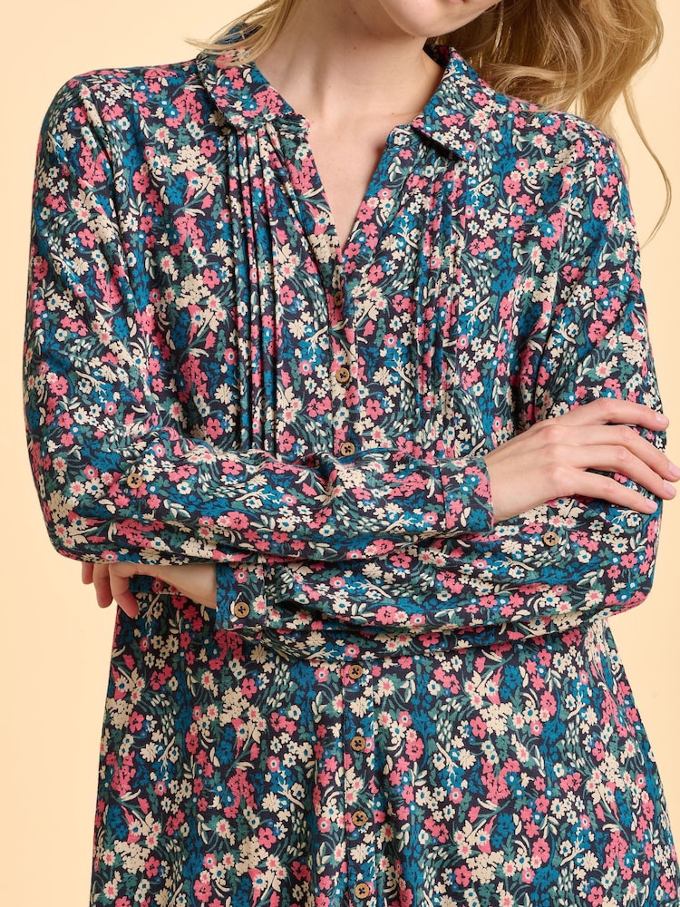 Brakeburn Blue Charlotte Dress - Image 6 of 6 Brakeburn Blue Charlotte Dress - Image 6 of 6
