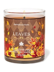 Bath & Body Works Leaves Signature Single Wick Candle 227g - Image 1 of 1