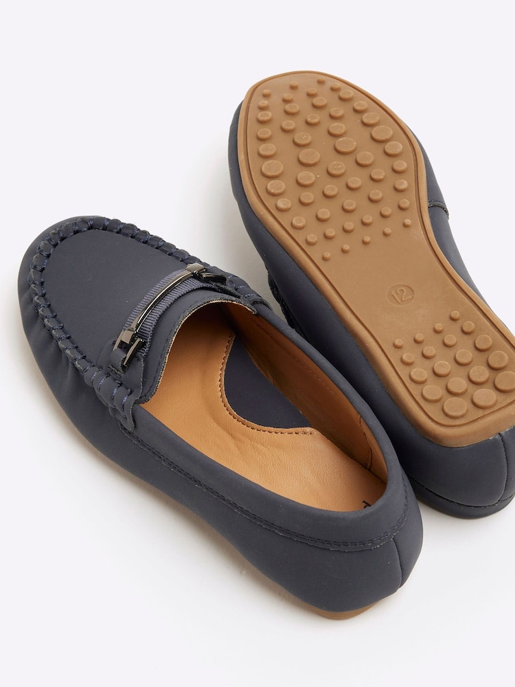 River Island Blue Loafers - Image 5 of 5
