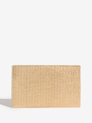 золотистий Рафія - Friends Like These Envelope Wallet Clutch - Image 5 of 7