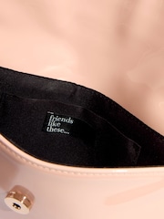 Friends Like These Nude Pink Envelope Clutch - Image 9 of 9