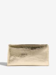 Friends Like These Gold Gold Foldover Clutch Bag - Image 4 of 4