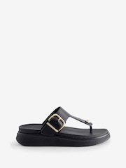 FitFlop Gen-FF Buckle Leather Toe Post Sandals - Image 1 of 1