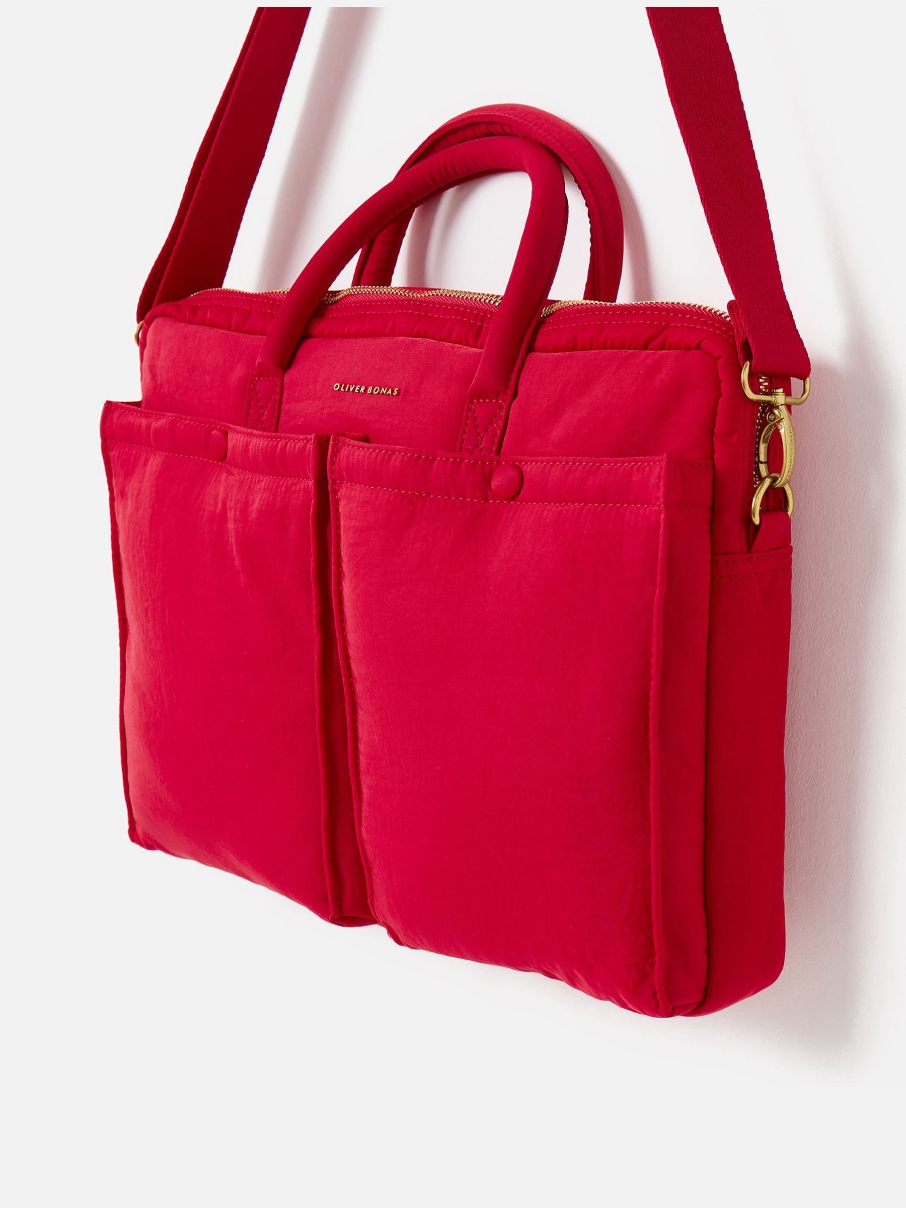 Buy Oliver Bonas Red Ruby Cross-Body Laptop Bag from Next USA