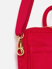 Oliver Bonas Red Ruby Cross-Body Laptop Bag - Image 6 of 6