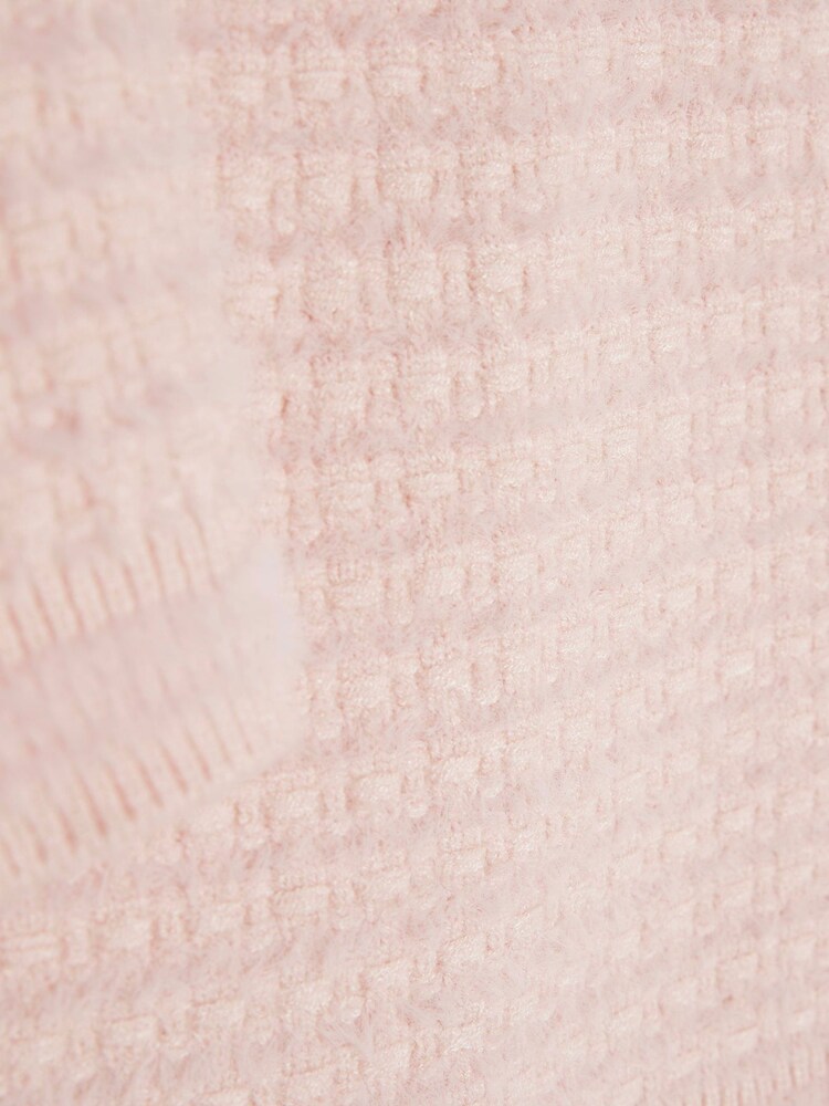 River Island Pink Fluff Boucle Cardigan Set - Image 6 of 6