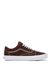 Vans Brown Old Skool Trainers - Image 1 of 2
