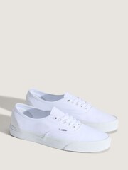 Vans White Authentic Trainers - Image 3 of 5