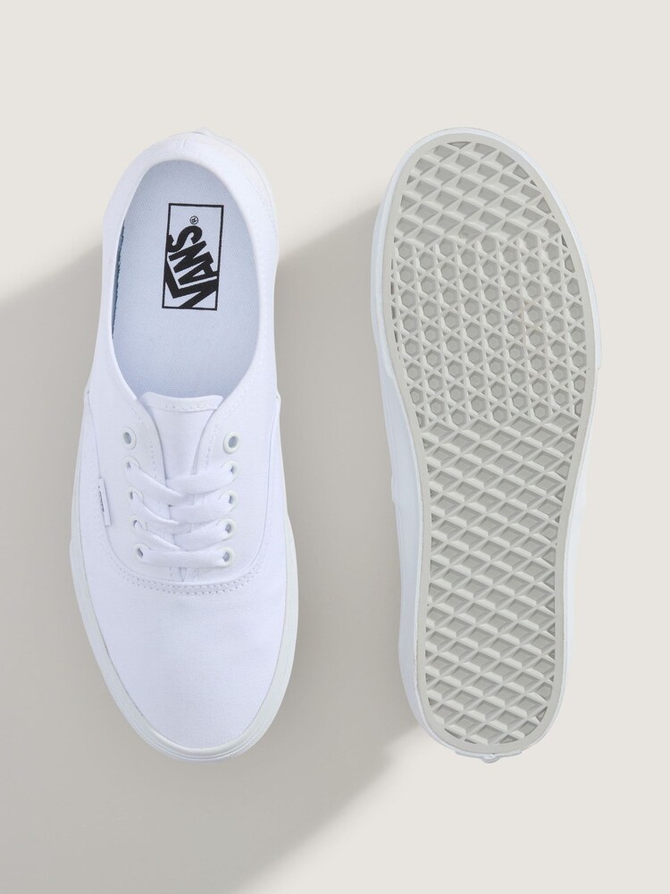 Vans White Authentic Trainers - Image 5 of 5