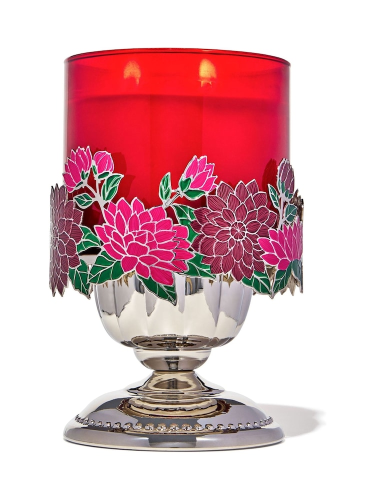 Bath & Body Works Dahlia 3-Wick Candle Holder - Image 1 of 1 Bath & Body Works Dahlia 3-Wick Candle Holder - Image 1 of 1
