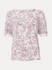 Phase Eight White Kelly Burnout Top - Image 7 of 7