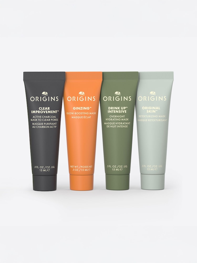 Origins MultiMaskers Four Mini Masking Essentials - Image 1 of 3 Origins MultiMaskers Four Mini Masking Essentials - Image 1 of 3
