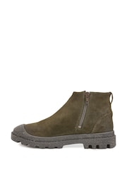 Celtic & Co. Green Toe Cap Ankle Boots - Image 4 of 7