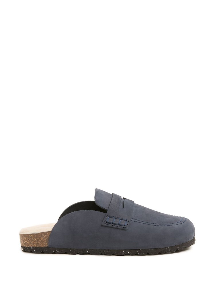 Celtic & Co. Sheep Lined Penny Loafer Clogs - Image 1 of 7 Celtic & Co. Sheep Lined Penny Loafer Clogs - Image 1 of 7