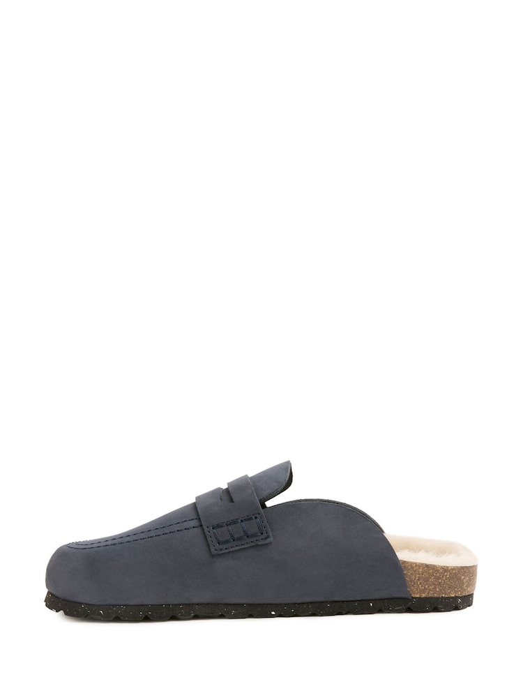Celtic & Co. Sheep Lined Penny Loafer Clogs - Image 2 of 7 Celtic & Co. Sheep Lined Penny Loafer Clogs - Image 2 of 7