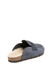 Celtic & Co. Sheep Lined Penny Loafer Clogs - Image 3 of 7